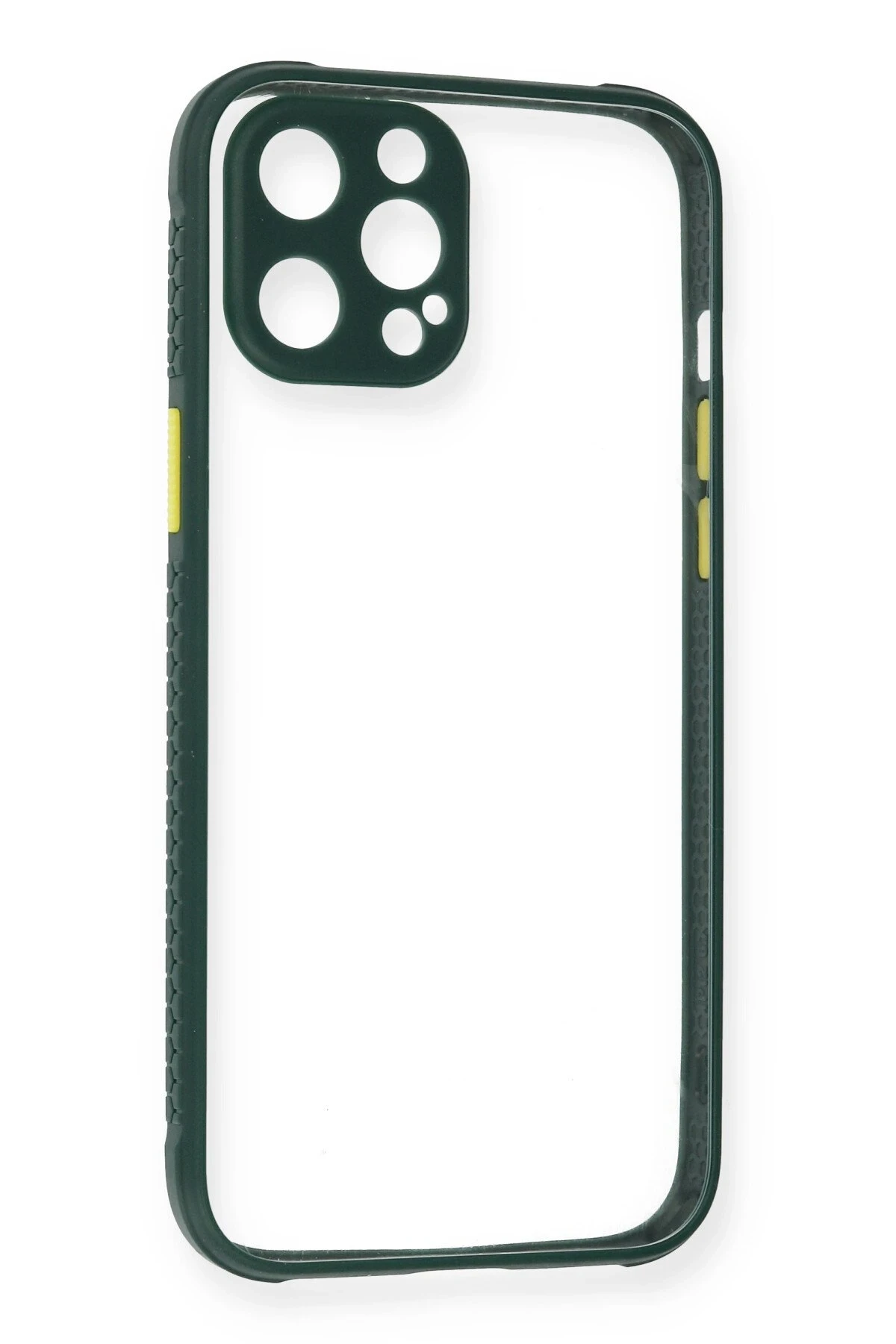 newface-iphone-12-pro-max-kilif-miami-seffaf-silikon-koyu-yesil-default Uray store Apple iPhone 12 Pro Max Kılıf Miami Şeffaf Silikon - Koyu Yeşil - Görsel 1