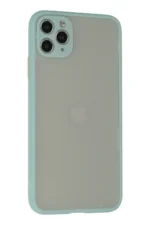 Uray store Apple iPhone 12 Pro Max Kılıf Montreal Silikon Kapak - Turkuaz - Görsel 2