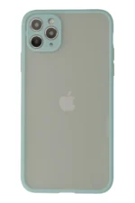 Uray store Apple iPhone 12 Pro Max Kılıf Montreal Silikon Kapak - Turkuaz