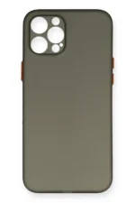 Uray store Apple iPhone 12 Pro Max Kılıf PP Ultra İnce Kapak - Gri
