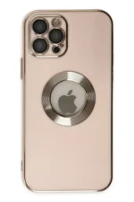 Uray store Apple iPhone 12 Pro Max Kılıf Store Silikon - Pembe - Görsel 2