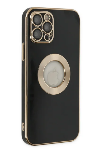 Uray store Apple iPhone 12 Pro Max Kılıf Store Silikon - Siyah