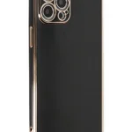 Uray store Apple iPhone 12 Pro Max Kılıf Volet Silikon - Siyah