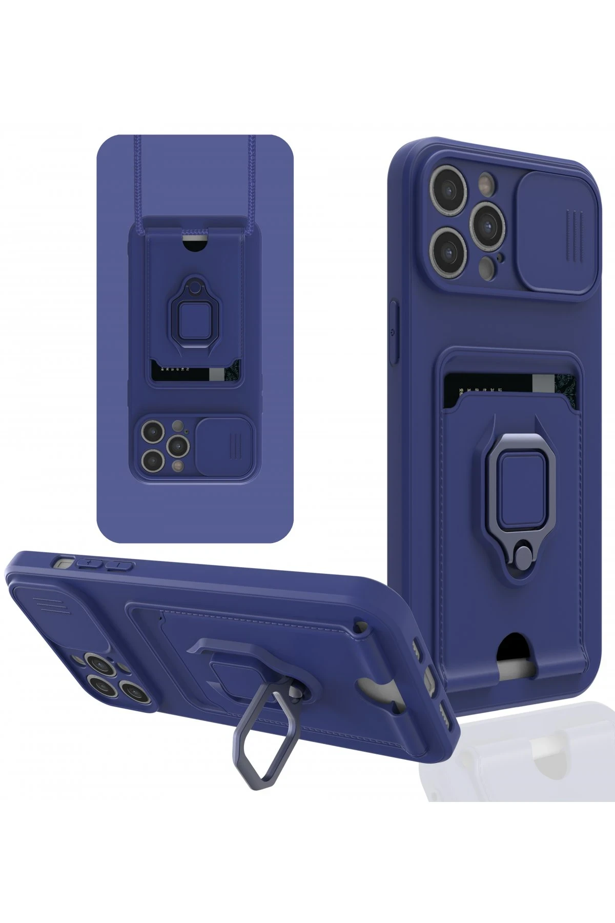 newface-iphone-12-pro-max-kilif-zuma-kartvizitli-yuzuklu-silikon-lacivert-default Uray store Apple iPhone 12 Pro Max Kılıf Zuma Kartvizitli Yüzüklü Silikon - Lacivert - Görsel 1