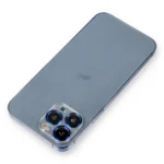 Uray store Apple iPhone 12 Pro Metal Kamera Lens Koruma Cam - Mavi