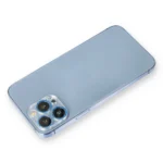 Uray store Apple iPhone 12 Pro Shine Kamera Lens Koruma Cam - Mavi