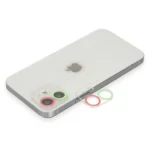 Uray store Apple iPhone 12 Renkli Kamera Lens Koruma Cam - Yeşil-Pembe