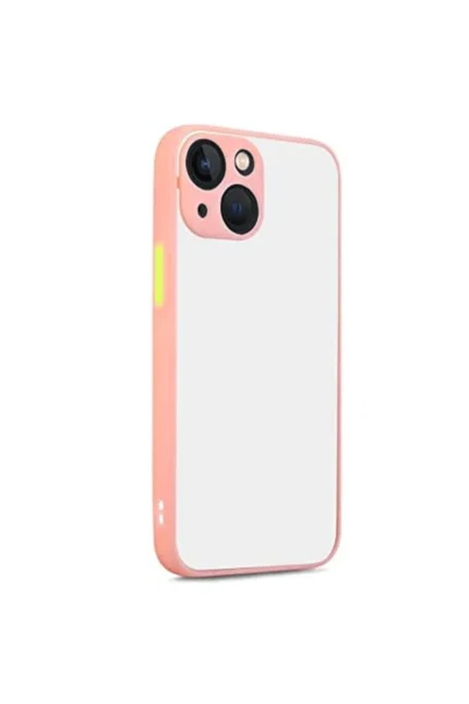 Uray store Apple iPhone 13 Kılıf Montreal Silikon Kapak - Pembe