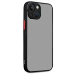 Uray store Apple iPhone 13 Kılıf Montreal Silikon Kapak - Siyah