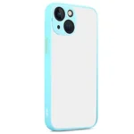 Uray store Apple iPhone 13 Kılıf Montreal Silikon Kapak - Turkuaz