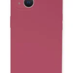 Uray store Apple iPhone 13 Mini Kılıf Lansman Legant Silikon - Fuşya
