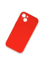 Uray store Apple iPhone 13 Mini Kılıf Lansman Legant Silikon - Kırmızı - Görsel 2