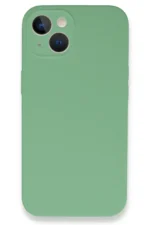 Uray store Apple iPhone 13 Mini Kılıf Lansman Legant Silikon - Yeşil