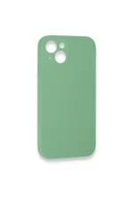 Uray store Apple iPhone 13 Mini Kılıf Lansman Legant Silikon - Yeşil - Görsel 3