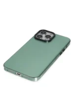 Uray store Apple iPhone 13 Pro Kılıf Anka PC Sert Metal Kapak - Yeşil - Görsel 3
