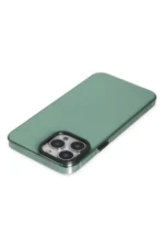 Uray store Apple iPhone 13 Pro Kılıf Anka PC Sert Metal Kapak - Yeşil - Görsel 4