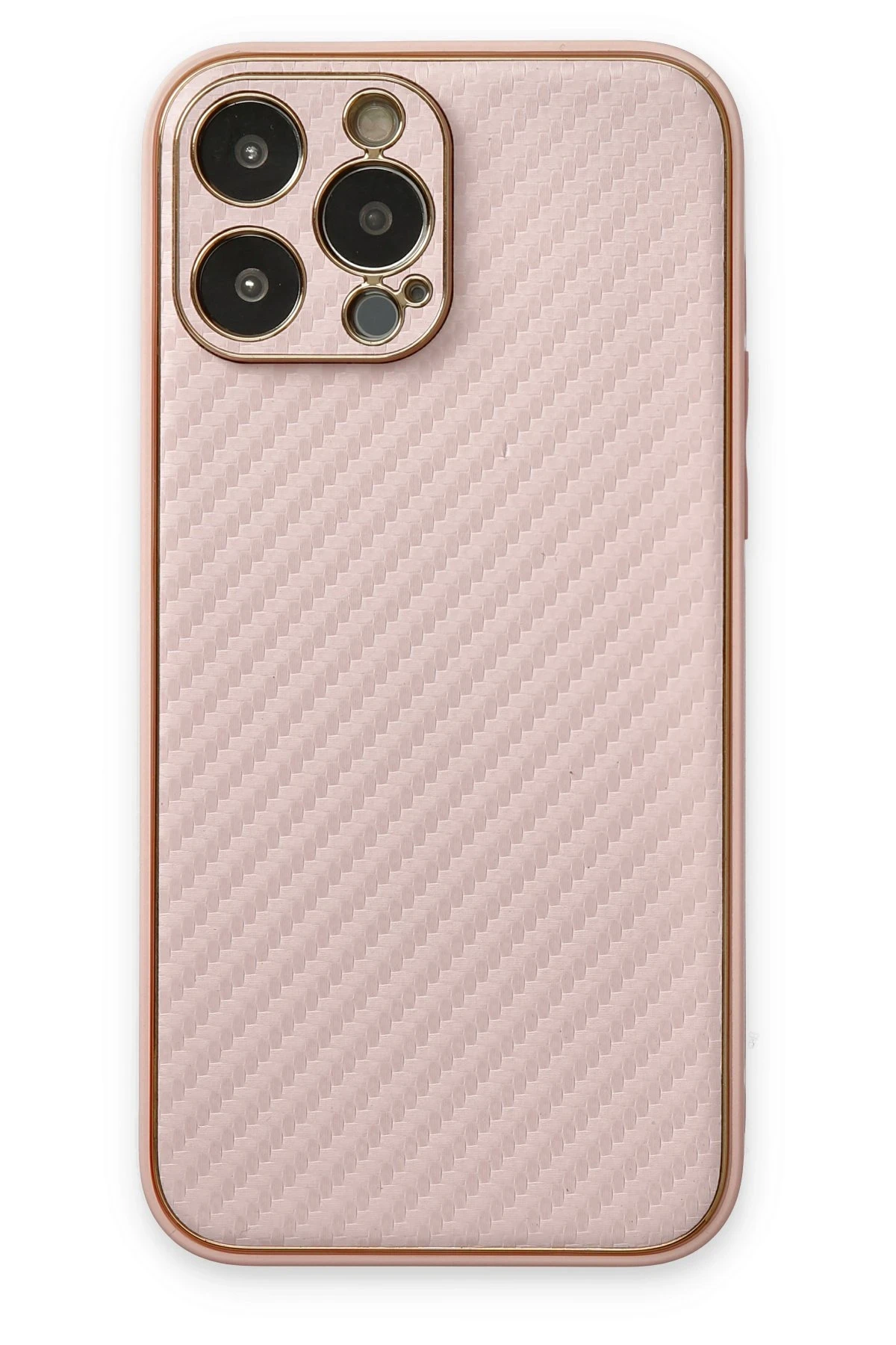 newface-iphone-13-pro-kilif-coco-karbon-silikon-pembe-default Uray store Apple iPhone 13 Pro Kılıf Coco Karbon Silikon - Pembe - Görsel 1