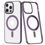 Uray store Apple iPhone 13 Pro Kılıf Element Magneticsafe Sert Kapak - Derin Mor