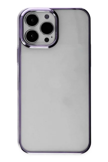 Uray store Apple iPhone 13 Pro Kılıf Element Silikon - Mor