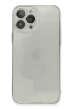 Uray store Apple iPhone 13 Pro Kılıf Fly Lens Silikon - Şeffaf