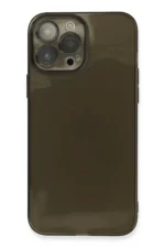 Uray store Apple iPhone 13 Pro Kılıf Fly Lens Silikon - Siyah