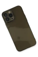 Uray store Apple iPhone 13 Pro Kılıf Fly Lens Silikon - Siyah - Görsel 3