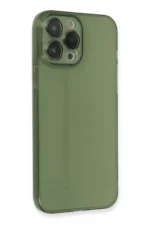 Uray store Apple iPhone 13 Pro Kılıf Fly Lens Silikon - Yeşil - Görsel 2