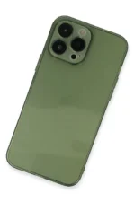 Uray store Apple iPhone 13 Pro Kılıf Fly Lens Silikon - Yeşil - Görsel 3