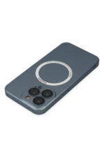 Uray store Apple iPhone 13 Pro Kılıf Jack Magneticsafe Lens Silikon - Sierra Blue - Görsel 5