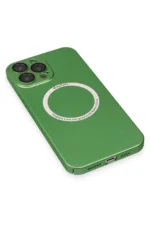 Uray store Apple iPhone 13 Pro Kılıf Jack Magneticsafe Lens Silikon - Yeşil - Görsel 5