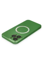 Uray store Apple iPhone 13 Pro Kılıf Jack Magneticsafe Lens Silikon - Yeşil - Görsel 6