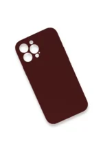 Uray store Apple iPhone 13 Pro Kılıf Lansman Legant Silikon - Bordo - Görsel 2