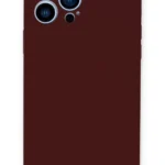 Uray store Apple iPhone 13 Pro Kılıf Lansman Legant Silikon - Bordo