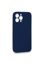 Uray store Apple iPhone 13 Pro Kılıf Lansman Legant Silikon - Lacivert - Görsel 3