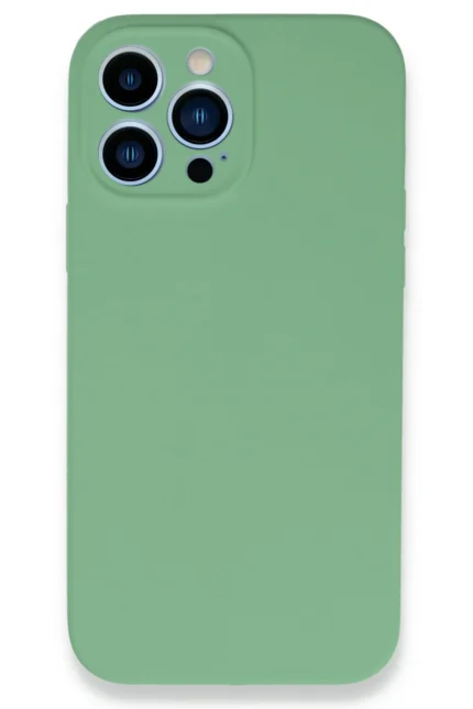 Uray store Apple iPhone 13 Pro Kılıf Lansman Legant Silikon - Yeşil