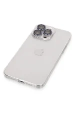 Uray store Apple iPhone 13 Pro Kılıf Luko Lens Silikon - Sierra Blue - Görsel 4