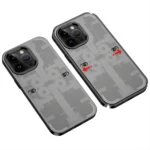 Uray store Apple iPhone 13 Pro Kılıf Mekanik Bumper Kapak - Siyah