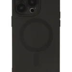 Uray store Apple iPhone 13 Pro Kılıf Moshi Lens Magneticsafe Silikon - Siyah