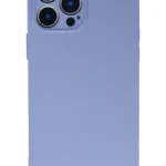 Uray store Apple iPhone 13 Pro Kılıf Nano içi Kadife Silikon - Lila