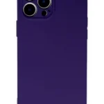 Uray store Apple iPhone 13 Pro Kılıf Nano içi Kadife Silikon - Mor