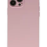 Uray store Apple iPhone 13 Pro Kılıf Nano içi Kadife Silikon - Pembe