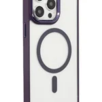 Uray store Apple iPhone 13 Pro Kılıf Room Magneticsafe Silikon - Derin Mor