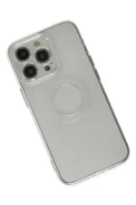 Uray store Apple iPhone 13 Pro Kılıf Santa Lens Silikon - Şeffaf - Görsel 3