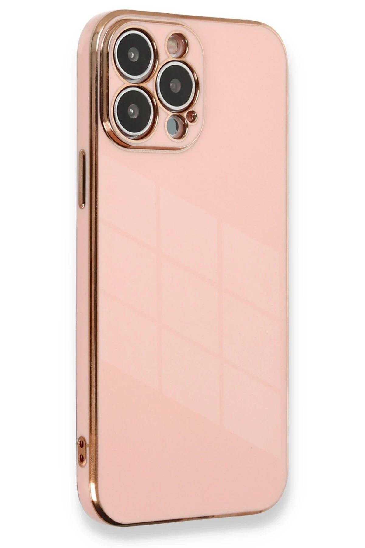 newface-iphone-13-pro-kilif-volet-silikon-pembe-default Uray store Apple iPhone 13 Pro Kılıf Volet Silikon - Pembe - Görsel 1