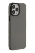 Uray store Apple iPhone 13 Pro Max Kılıf Anka PC Sert Metal Kapak - Siyah - Görsel 2