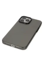 Uray store Apple iPhone 13 Pro Max Kılıf Anka PC Sert Metal Kapak - Siyah - Görsel 4