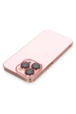 Uray store Apple iPhone 13 Pro Max Kılıf Armada Lensli Kapak - Rose Gold - Görsel 3