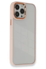 Uray store Apple iPhone 13 Pro Max Kılıf Dora Kapak - Pudra