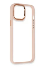Uray store Apple iPhone 13 Pro Max Kılıf Dora Kapak - Pudra - Görsel 4