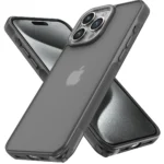 Uray store Apple iPhone 13 Pro Max Kılıf Elegant Kapak - Titan Gri